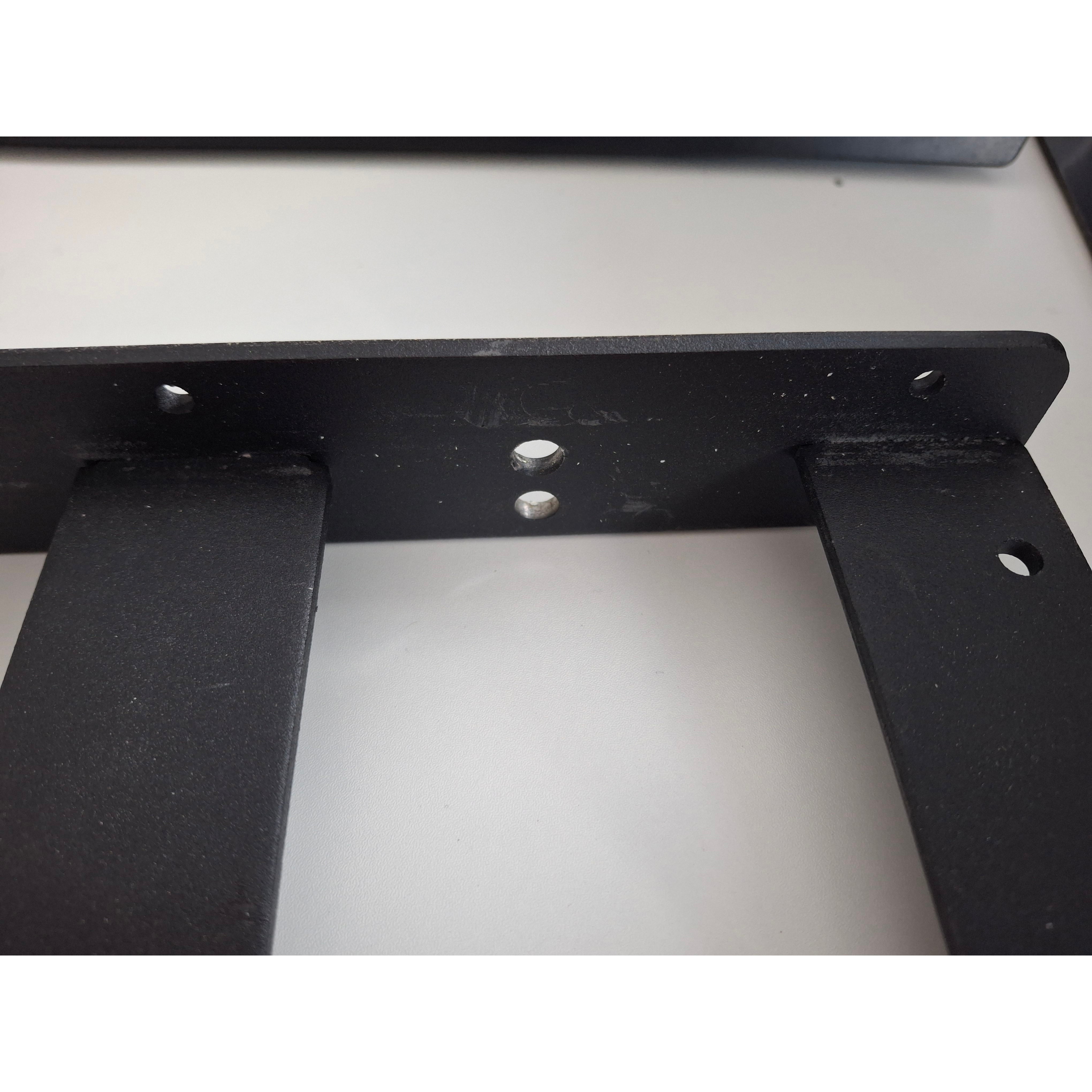 Heavy Duty Triple Hook Background Drive Brackets - Wall Mount Hangers for Garage, Shed & Workshop Organization (Set of 3) - Perfect for Hanging Tools, Garden Supplies & Sports Equipment