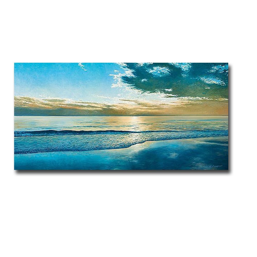 Amelia Island Canvas Art Print by Kent Sullivan - 18x36 Inch Premium Giclee Wall Decor, Gallery Wrapped & Ready to Hang - Perfect for Living Room, Bedroom or Office Wall Decor