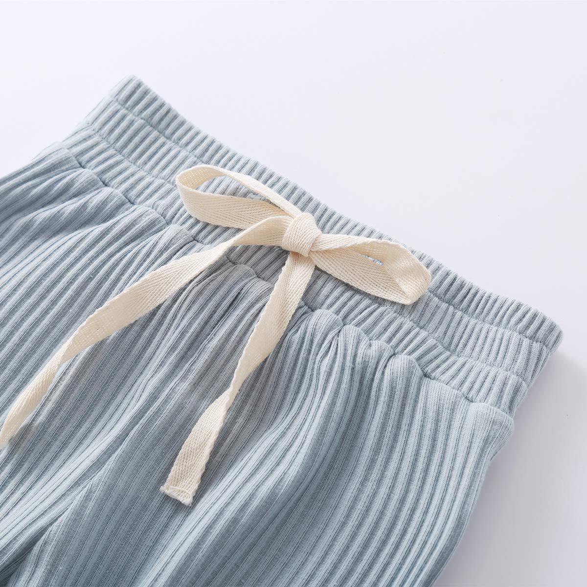 Newborn Baby Girl & Boy Fall Winter Clothes Set - Soft Cotton Knit Romper & Pants Outfit 3-24 Months - Cozy Long Sleeve Infant Outfits for Winter Season, Holiday Photos & Family Gatherings