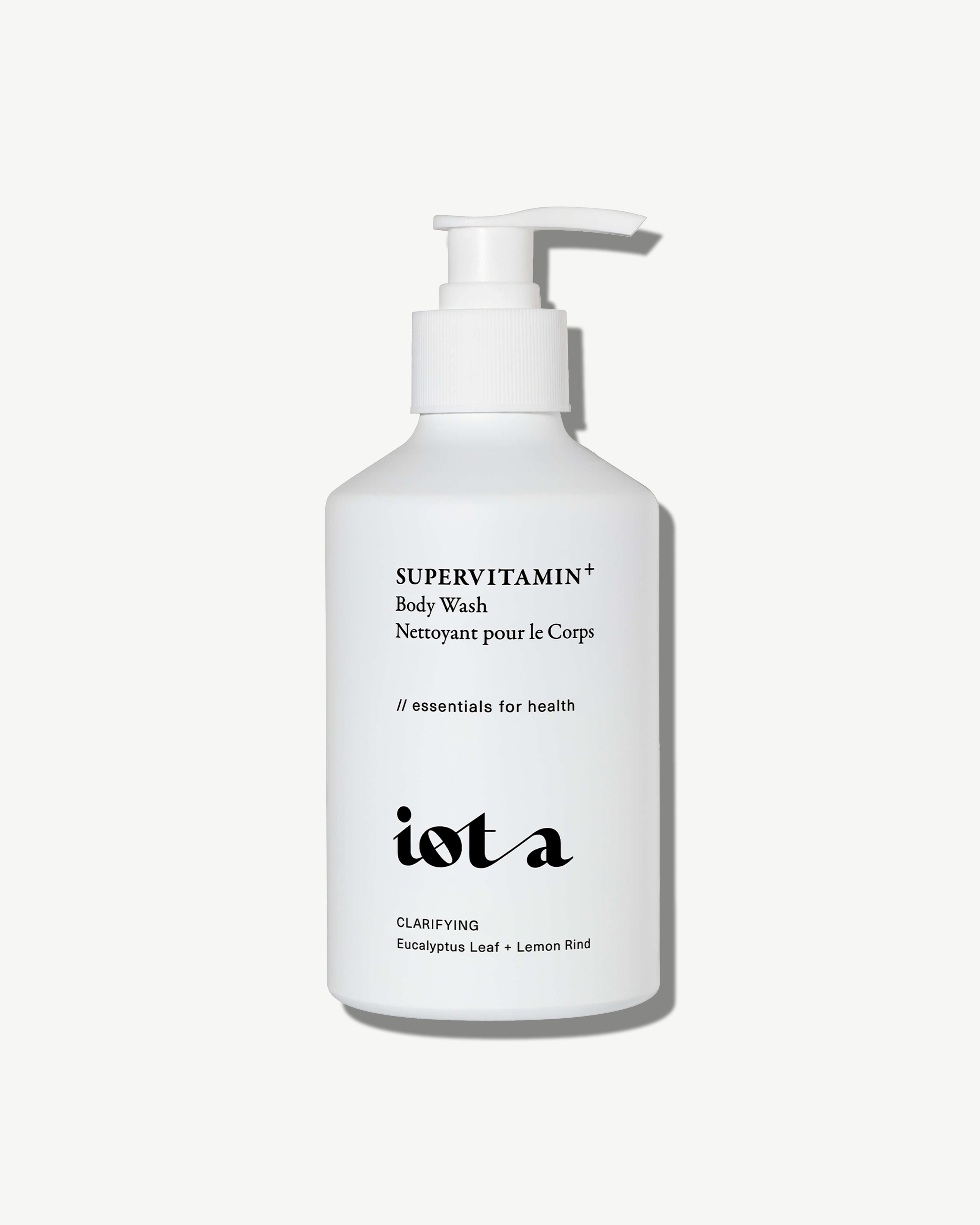 Supervitamin Body Wash + Clarifying - Hydrating & Detoxifying Shower Gel for Glowing Skin | Perfect for Daily Use & Post-Workout Refreshment