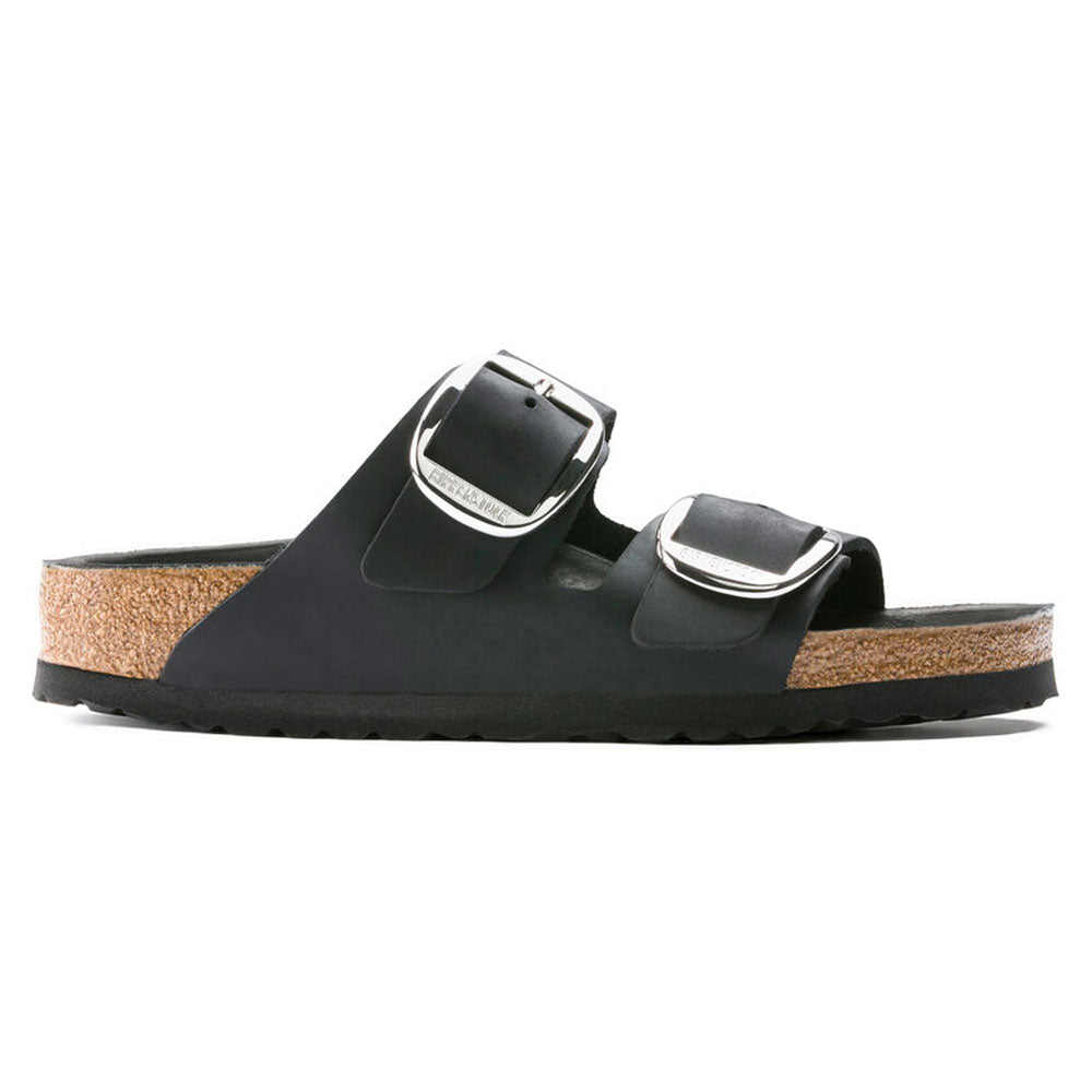Arizona Big Buckle Sandal for Women - Comfortable Leather Flip Flops with Adjustable Buckle - Perfect for Beach, Pool, and Summer Outfits