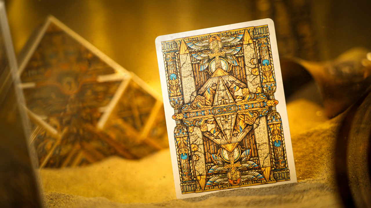 Premium Ankh Playing Cards - Ancient Egyptian Theme Deck for Poker, Magic Tricks & Collectors - Perfect for Game Nights, Gifts & Cardistry