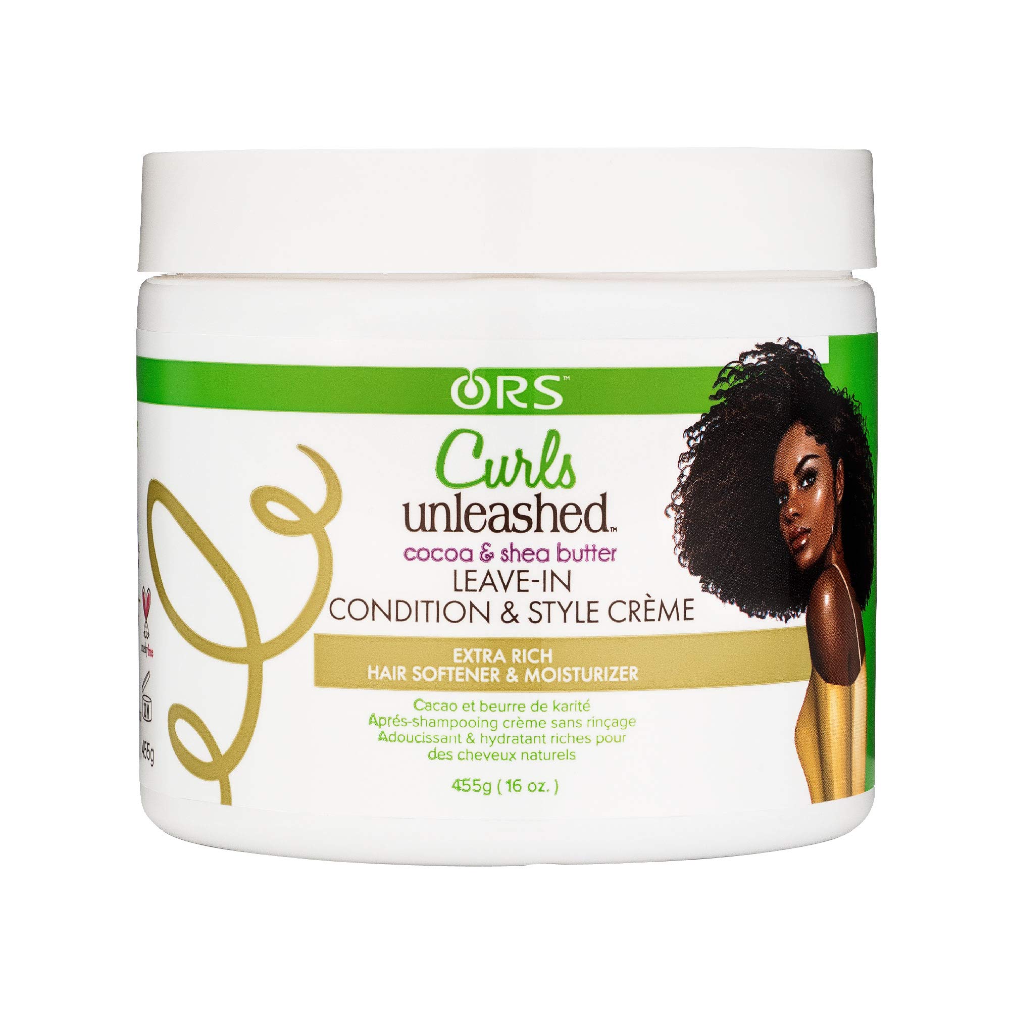 Curls Unleashed Leave-In Conditioner with Cocoa & Shea Butter - 20oz Hydrating Styling Cream for Natural Curly Hair | Perfect for Daily Moisture & Frizz Control