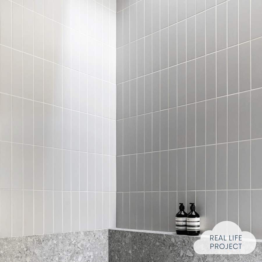Premium Riverton Matte Grey Subway Tile - Classic 3x6 Ceramic Wall Tile for Kitchen Backsplash, Bathroom & Shower - Waterproof & Easy to Clean