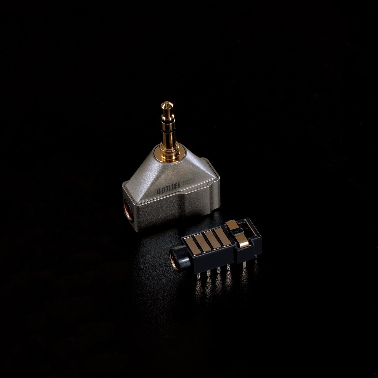DD ddHiFi DJ44C Pro 4.4mm Female to 3.5mm Male Headphone Adapter Converter - Perfect for Audiophiles, HiFi Systems, and Portable Music Players