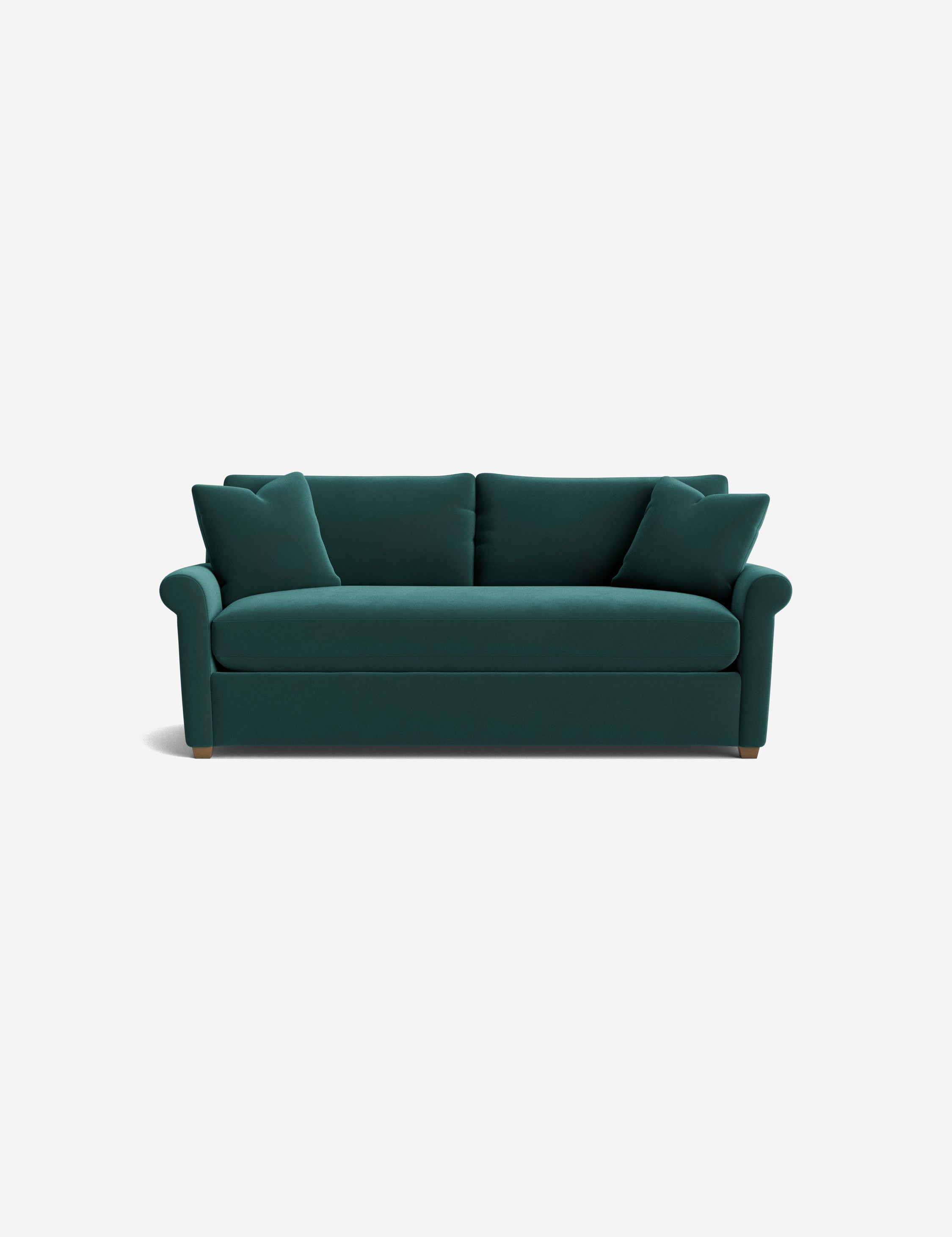 Everdeen Sofa - Modern Comfortable Couch for Living Room, Bedroom & Office - Soft Fabric Upholstery with Sturdy Frame - Perfect for Relaxing, Entertaining & Small Spaces