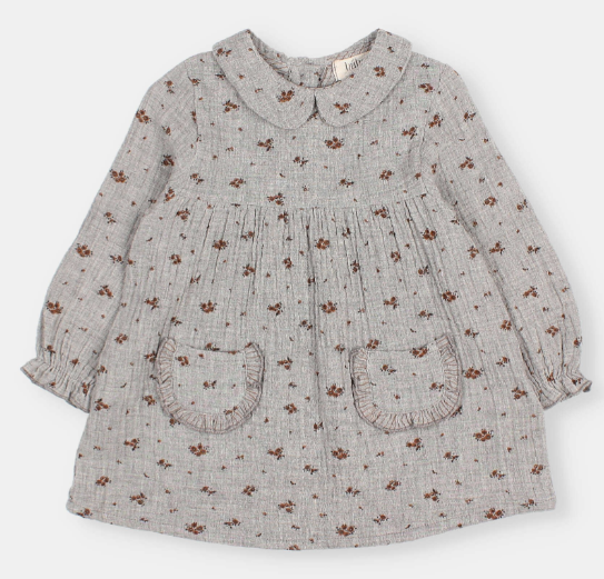 BUHO ROMANCE Baby Girl Dress for 18-24 Months - Cute Floral Party Outfit for Special Occasions & Photo Shoots
