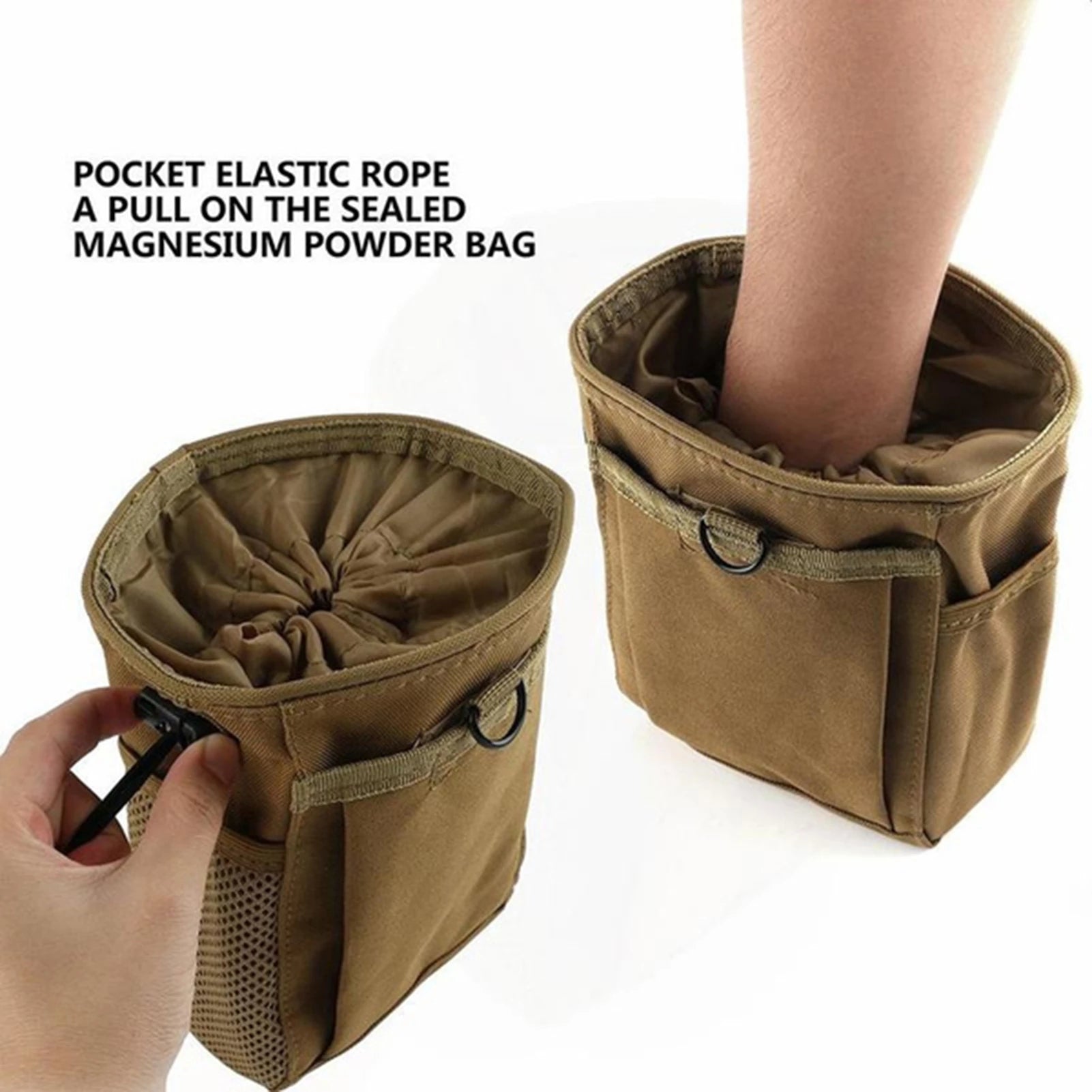 Tactical MOLLE Waist Bag for Outdoor Adventures - Durable Utility Pouch for Hiking, Camping & Travel Gear Storage