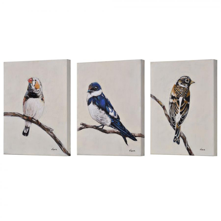Little Flock Painting OL1392 - Handmade Canvas Artwork for Home & Office Decor | Perfect for Living Room, Bedroom, and Gift Giving