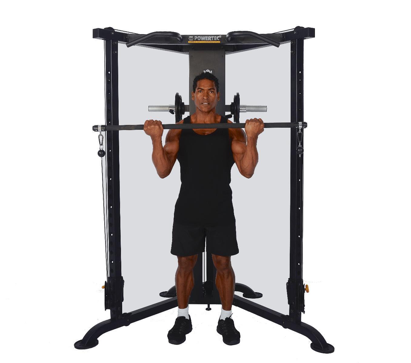 Powertec Streamline Functional Trainer - Home Gym Strength Training Equipment for Full Body Workouts | Perfect for Small Spaces & Functional Fitness Training