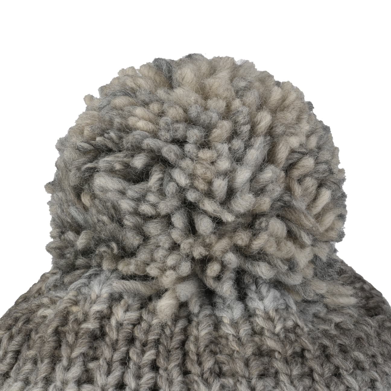 Lierys Finja Bobble Hat - Warm Winter Knit Beanie for Women & Men - Cozy Cable Knit Pom Pom Hat for Cold Weather - Perfect for Skiing, Snowboarding & Outdoor Activities