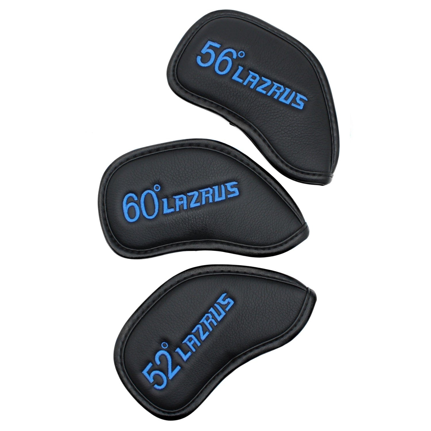 Lazrus Premium Golf Club Head Covers for Wedges & Irons - Durable Protection for Your Golf Clubs | Perfect for Golf Course & Travel Use