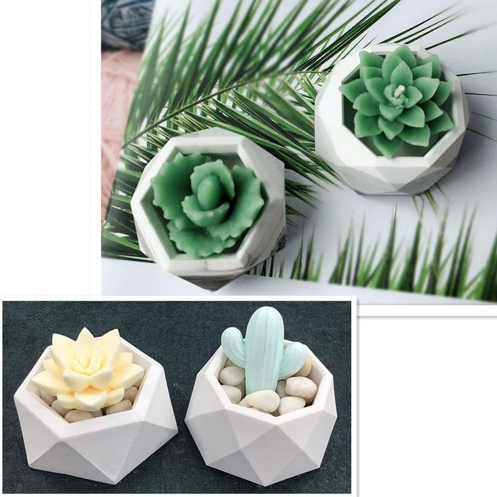 Premium Silicone Flower Pot Mold for DIY Concrete Planters, Succulent Vases, Gypsum Cement & Clay Crafts – Perfect for Candle Holders, Home Decor & Garden Projects