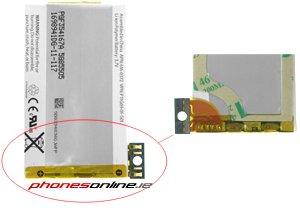 Original iPhone 3G Replacement Battery - High Capacity 1200mAh Li-ion Battery for Apple iPhone 3G - Perfect for Travel, Business & Everyday Use