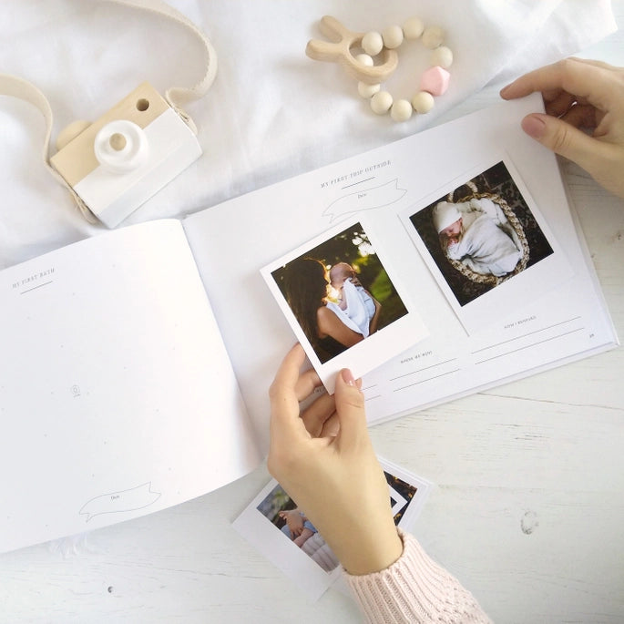 Animals Baby Journal - Adorable Keepsake Memory Book for Newborns & Parents | Perfect Baby Shower Gift & First Year Milestone Tracker