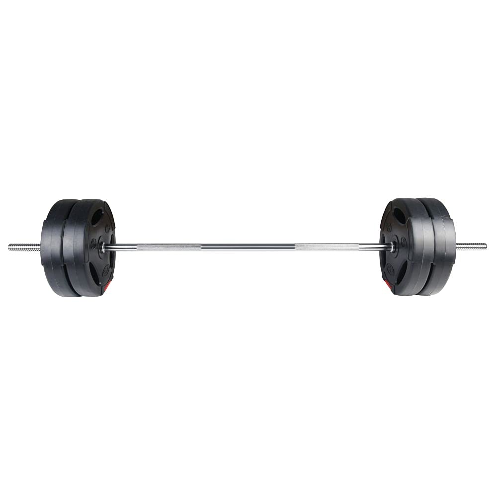 Signature Fitness 1-Inch Vinyl Standard Weight Plates for Strength Training & Weightlifting - Pair or Set Options - Perfect for Home Gym, CrossFit, and Powerlifting Workouts
