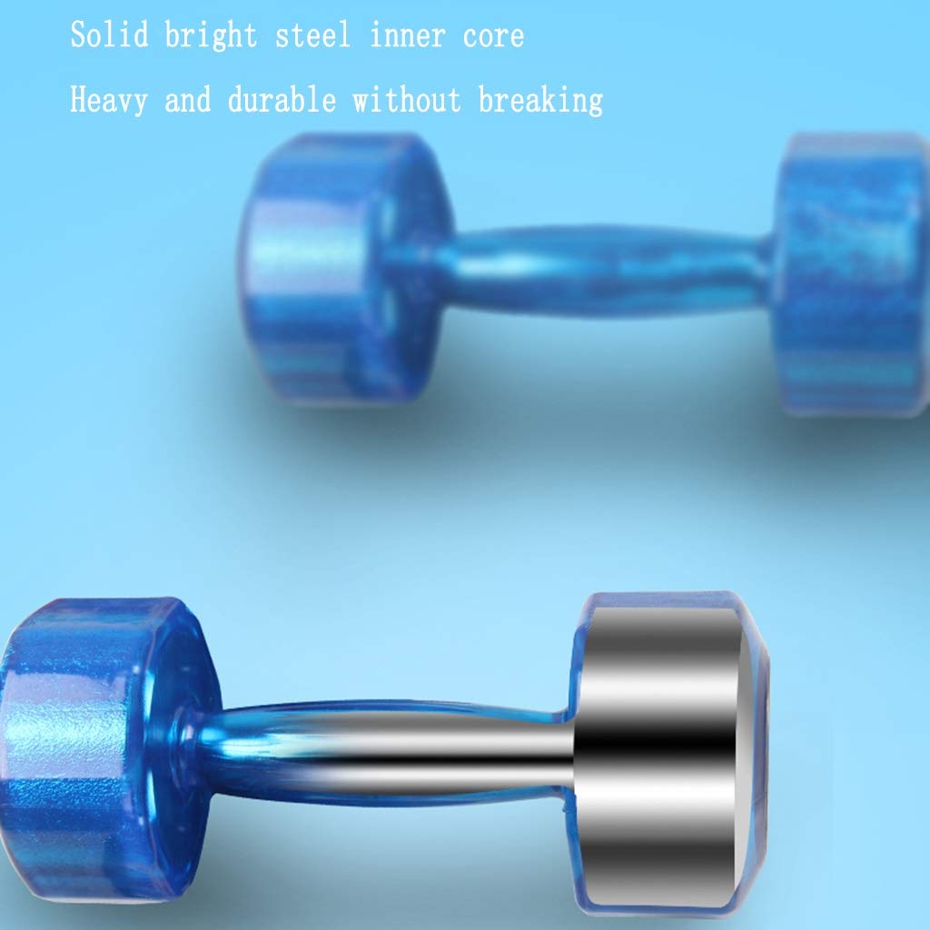1kg Safety Dumbbells for Kids - Solid Steel Small Hand Weights for Pilates, Fitness & Exercise - Perfect for Home Workouts, Children's Training & Yoga Practice