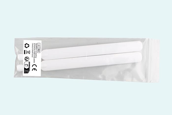 2PCS 4G LTE SMA Male Omni-Directional Antenna 8dBi Full Band External Antenna for CPE Router, IP Camera, Mini PCIE Card, Access Point - Boost Wireless Signal for Home/Office/Outdoor Use