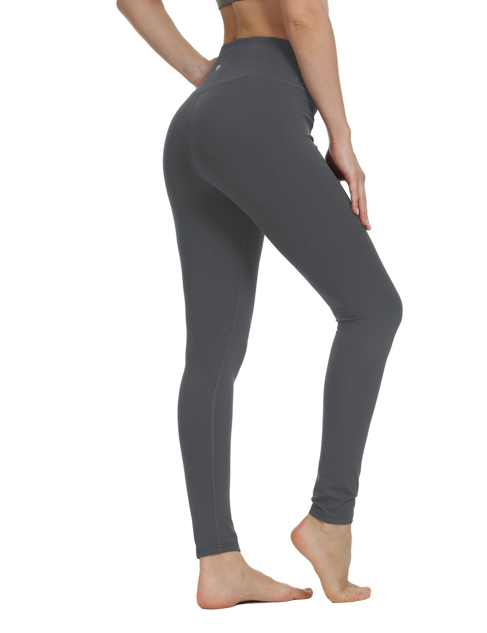 High Waist Tummy Control Yoga Leggings for Women - Butt Lifting Workout Pants with Peach Hip Design, Perfect for Gym, Running & Daily Wear