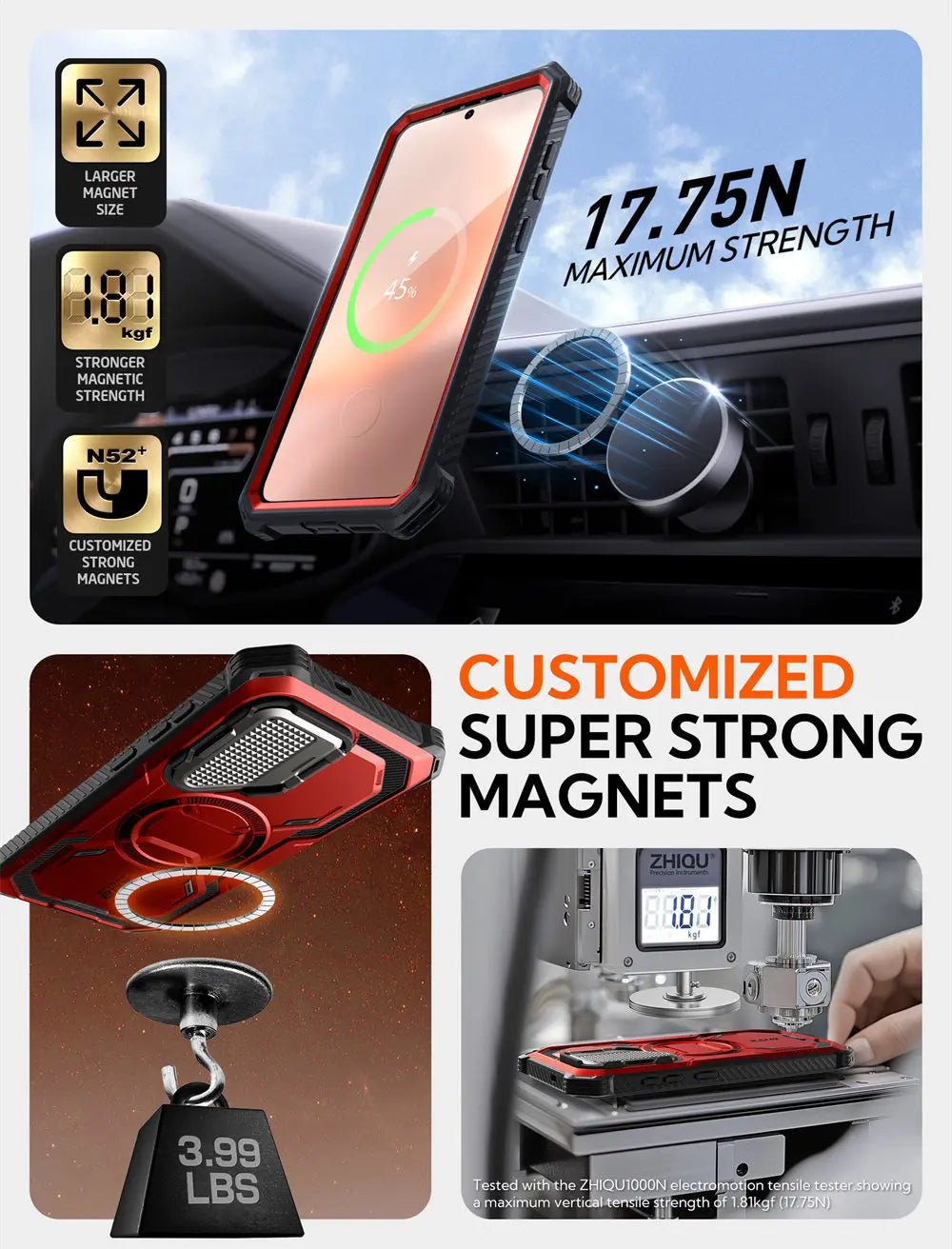 BLASON Armorbox Full Body Protective Case for Samsung Galaxy S25 - Shockproof & Drop Protection - Perfect for Outdoor, Travel & Daily Use