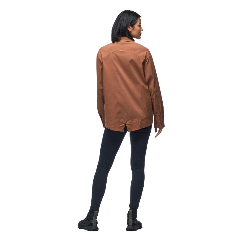 Indyeva Women's Overshirt Jacket - Stylish Casual Button-Up Shirt for Everyday Wear | Perfect for Work, Travel & Outdoor Activities