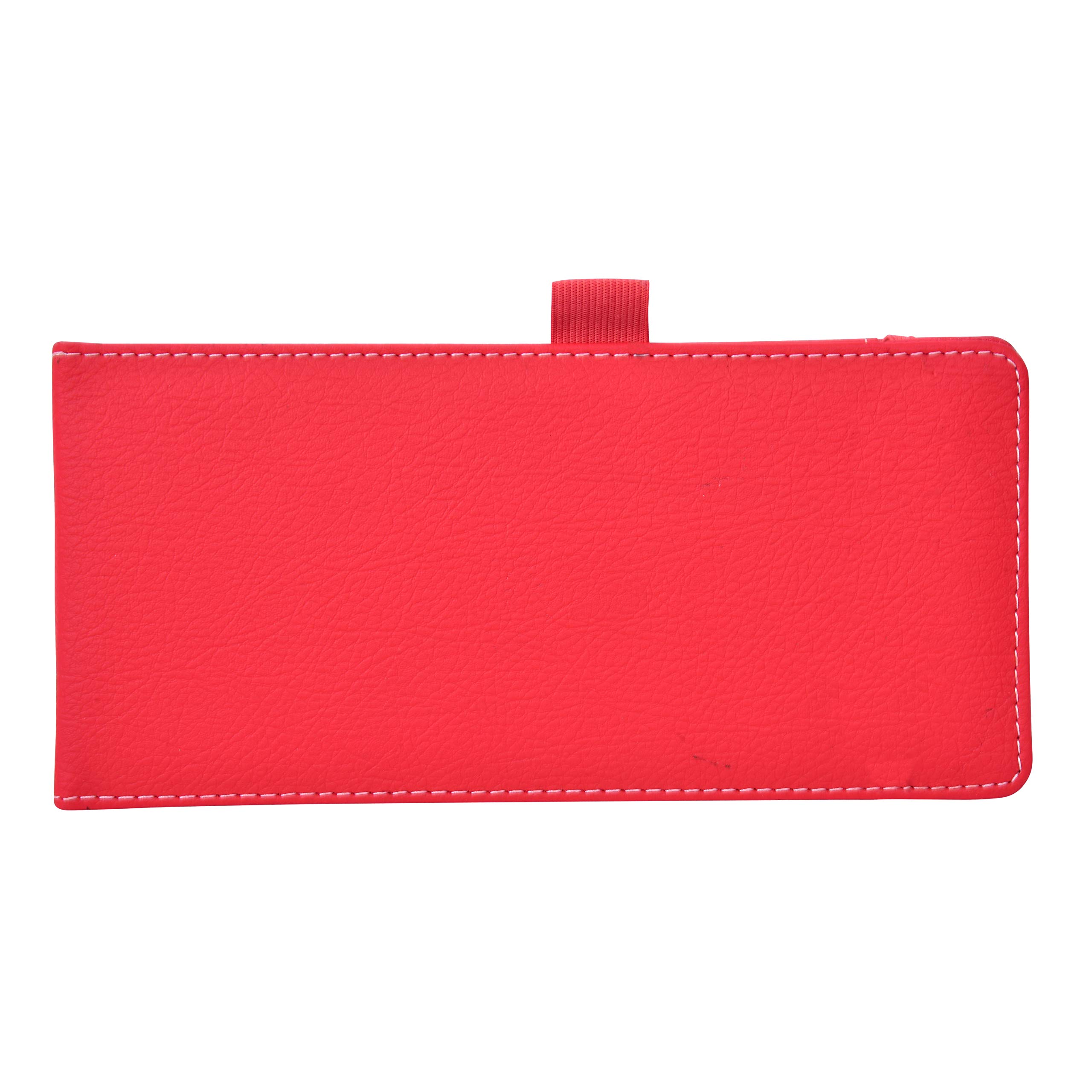 Premium Leatherette Checkbook Holder with Card Slots - Navy Blue Wallet Organizer for Checks, Credit Cards & IDs | Ideal for Business Professionals & Everyday Use