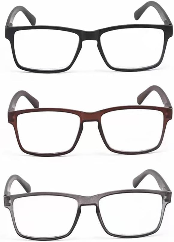 Myopia Glasses for Men & Women - Lightweight Nearsighted Glasses for Distance Vision with Spring Hinge - Perfect for Driving, Reading & Daily Wear