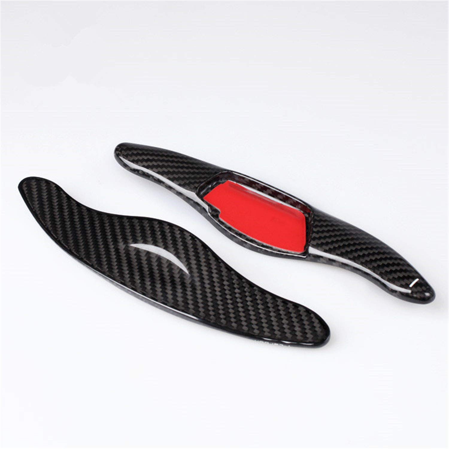 Genuine Pure Carbon Fiber Steering Wheel Paddle Shifters for Toyota Reiz Corolla Camry - Black | Racing & Performance Driving Accessories