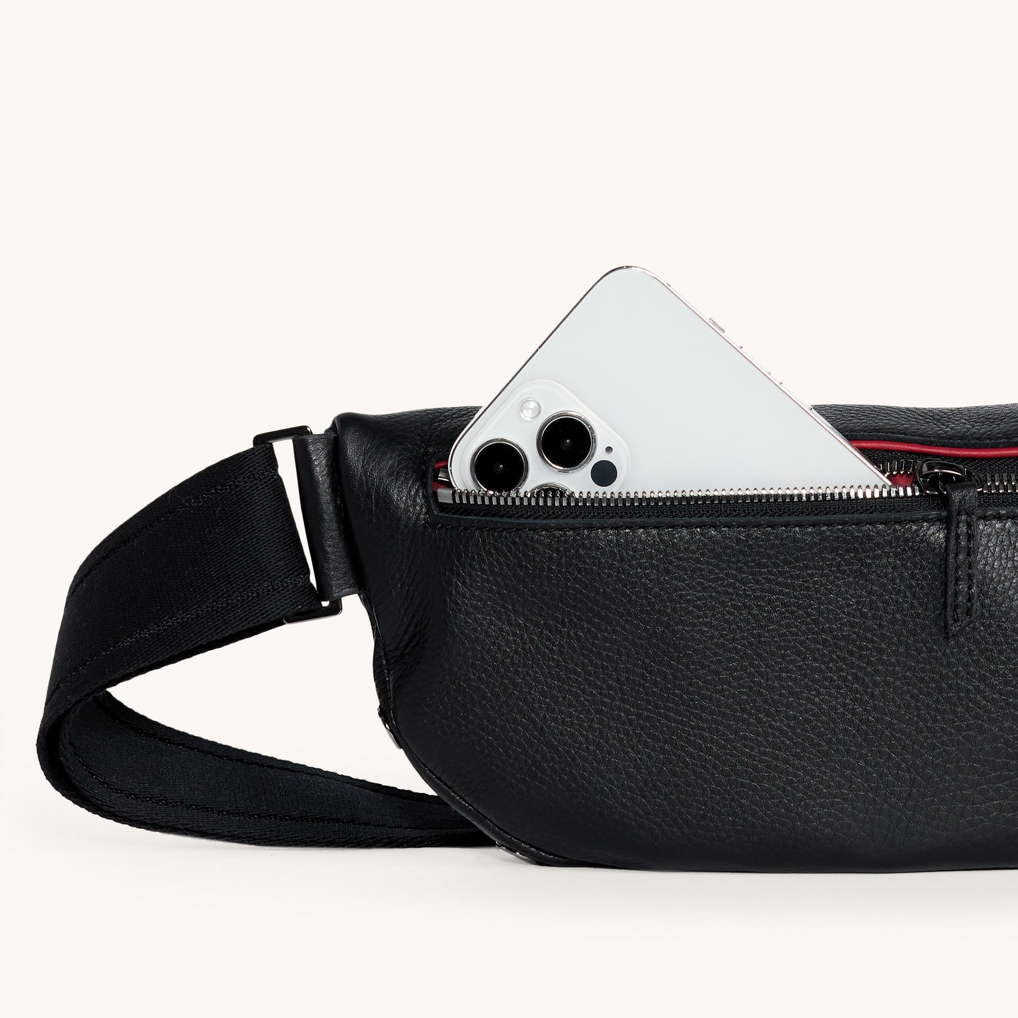 Charles Crossbody Bag for Women - Stylish Black & Gunmetal Medium Shoulder Purse - Perfect for Work, Travel, and Everyday Use