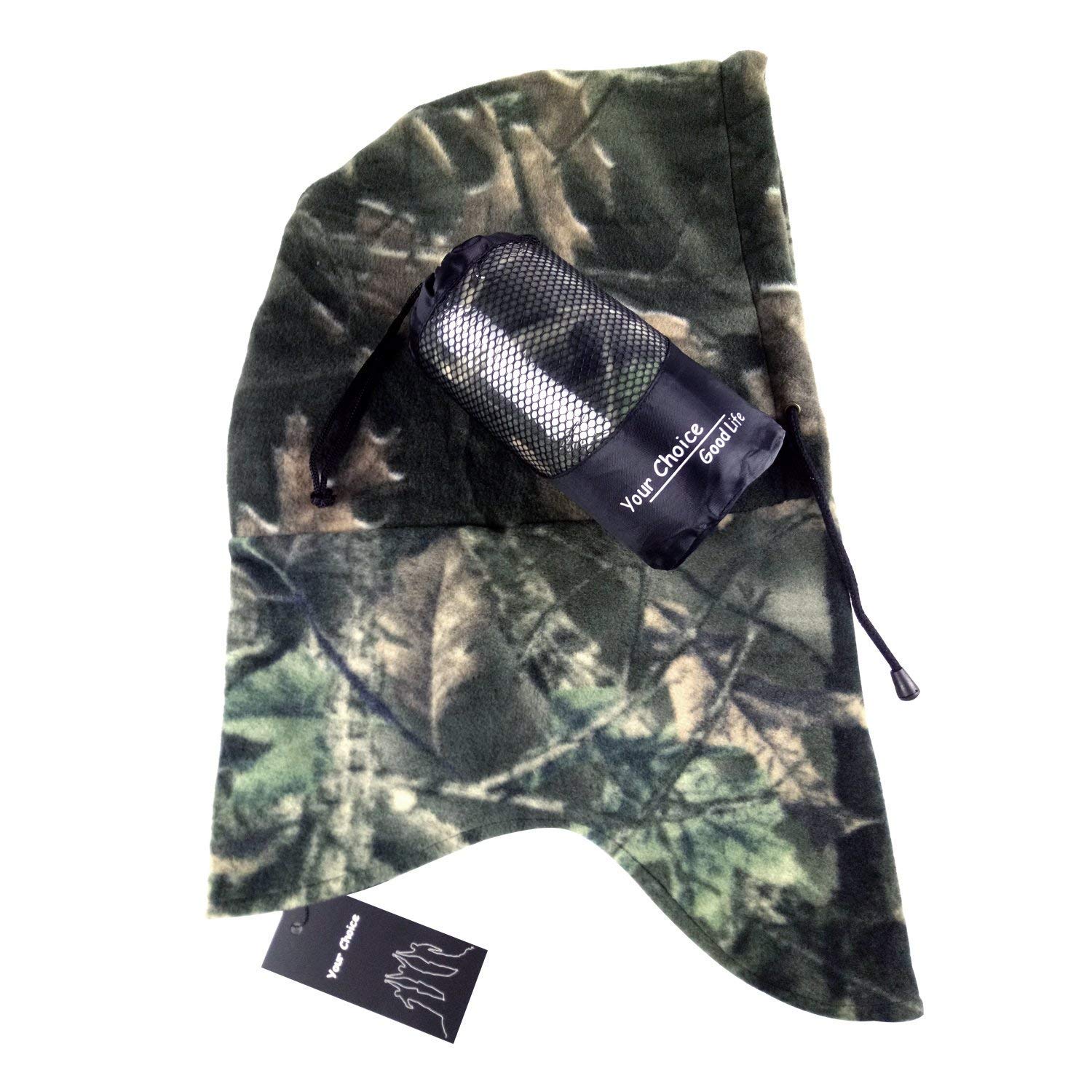 Your Choice Hunting Face Mask - Camo Balaclava for Cold Weather | Warm Winter Hunting Gear for Men & Women | Perfect for Hunting, Skiing & Outdoor Adventures