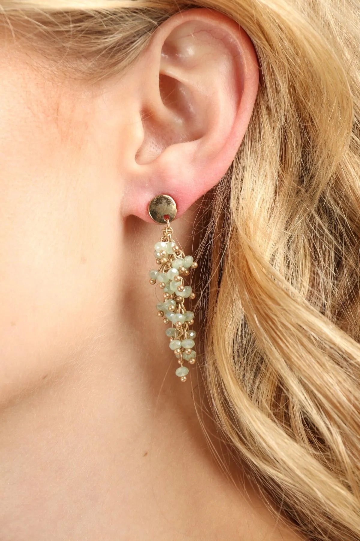 Floral Beaded Dangle Earrings for Women | Bohemian Handmade Jewelry | Perfect for Weddings, Parties & Everyday Wear