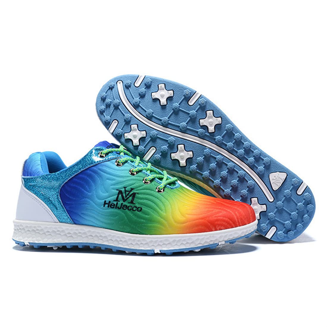 Women's Lightweight Golf Sneakers - Colorful Fashion Walking & Running Shoes for Female Golfers | Perfect for Golf Training, Casual Wear & Outdoor Activities