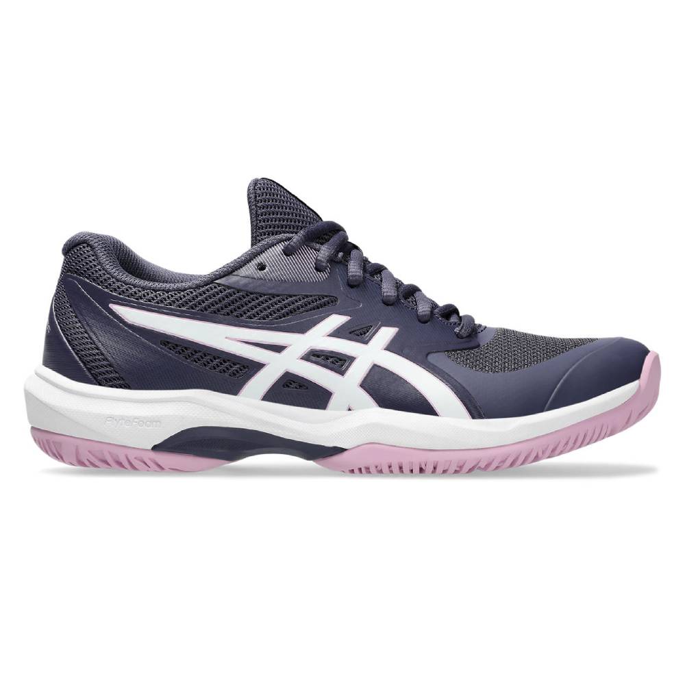 ASICS Game FF Women's Tennis Shoes - Indigo Fog/White - Lightweight Court Shoes for Women with Superior Cushioning & Stability - Perfect for Competitive Tennis Matches & Training Sessions