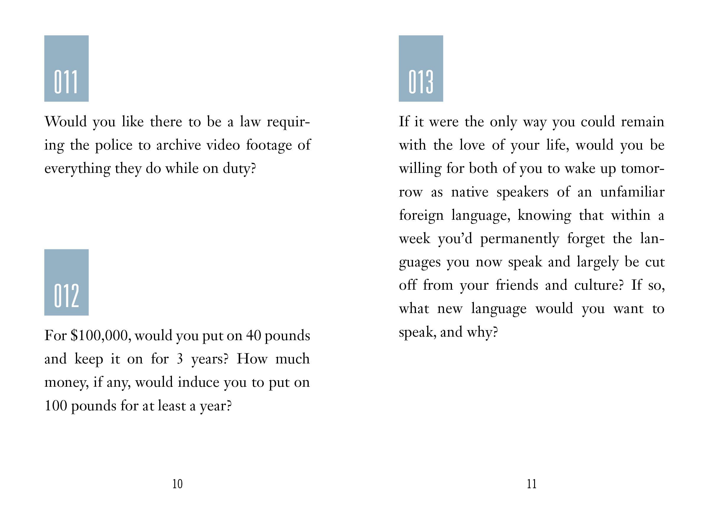 The Book of Questions: Revised and Updated Edition - Thought-Provoking Conversation Starter for Parties, Family Gatherings & Road Trips