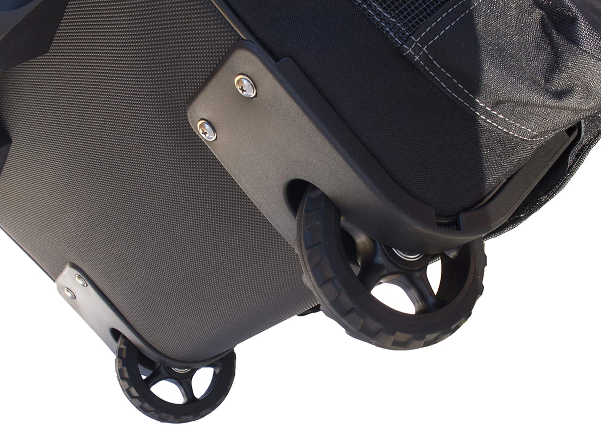 Cressi Strong Large Capacity 115L Roller Luggage with Backpack Straps - Moby 5 Italian-Designed Travel Suitcase for Airplane, Business Trips & Adventure Travel