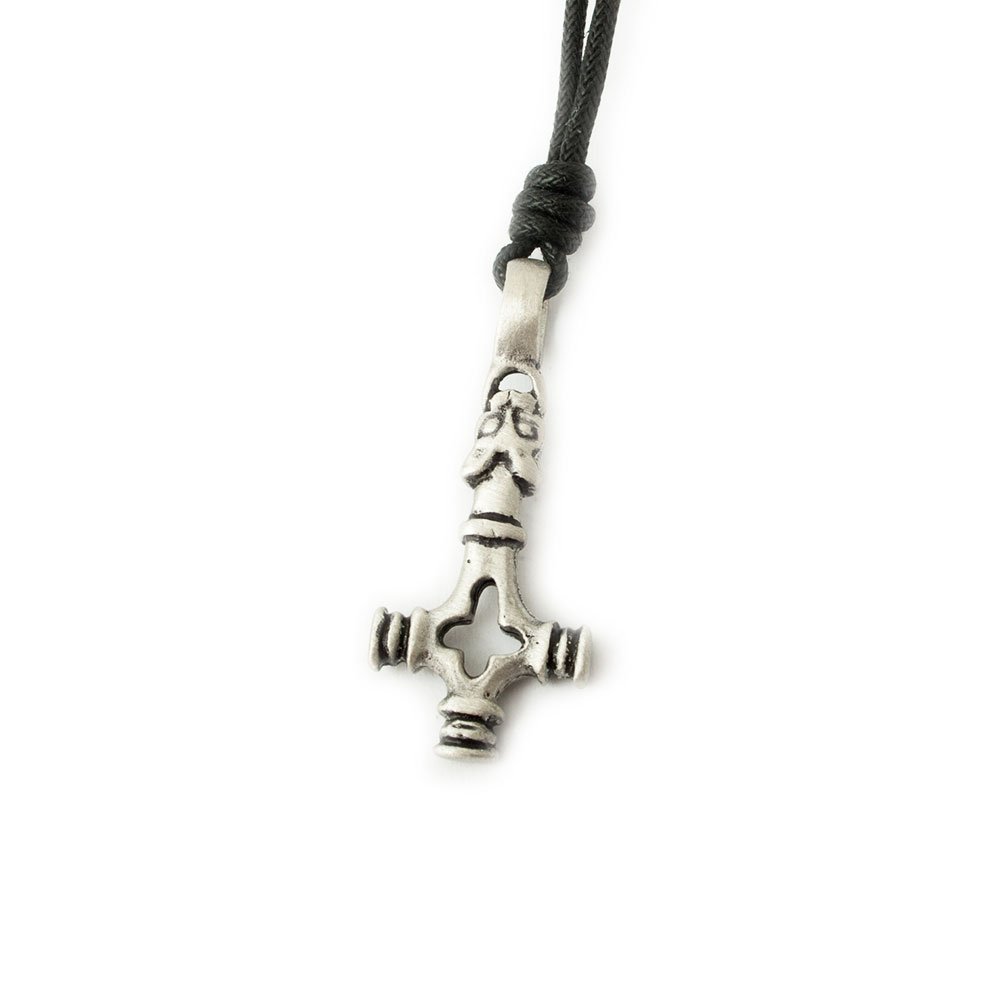 Elegant Cross Silver Pewter Charm Necklace Pendant - Religious Jewelry for Women - Perfect for Church, Weddings & Everyday Wear
