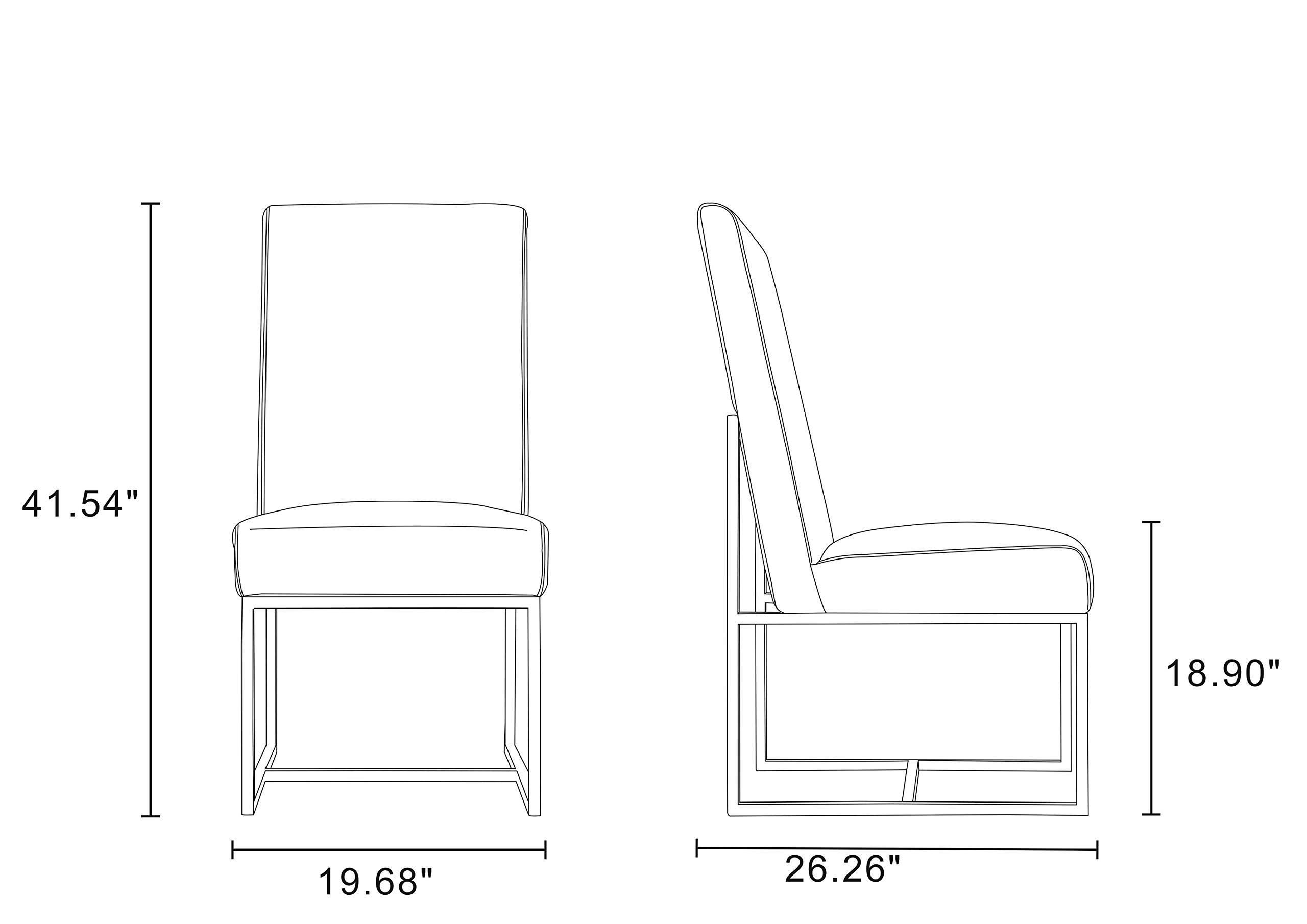 Modern Velvet Dining Chairs with High-Density Foam & Chrome Stainless Steel Frame - High-Back Fully Assembled Industrial Chic Accent Furniture - Set of 1 in Gray - Perfect for Dining Rooms, Kitchens, and Home Office Spaces