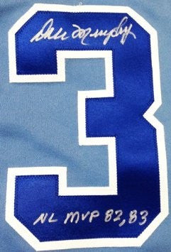 Dale Murphy Autographed Atlanta Braves Authentic Throwback Jersey - MLB Signed Baseball Memorabilia - Perfect for Sports Collectors & Braves Fans Display