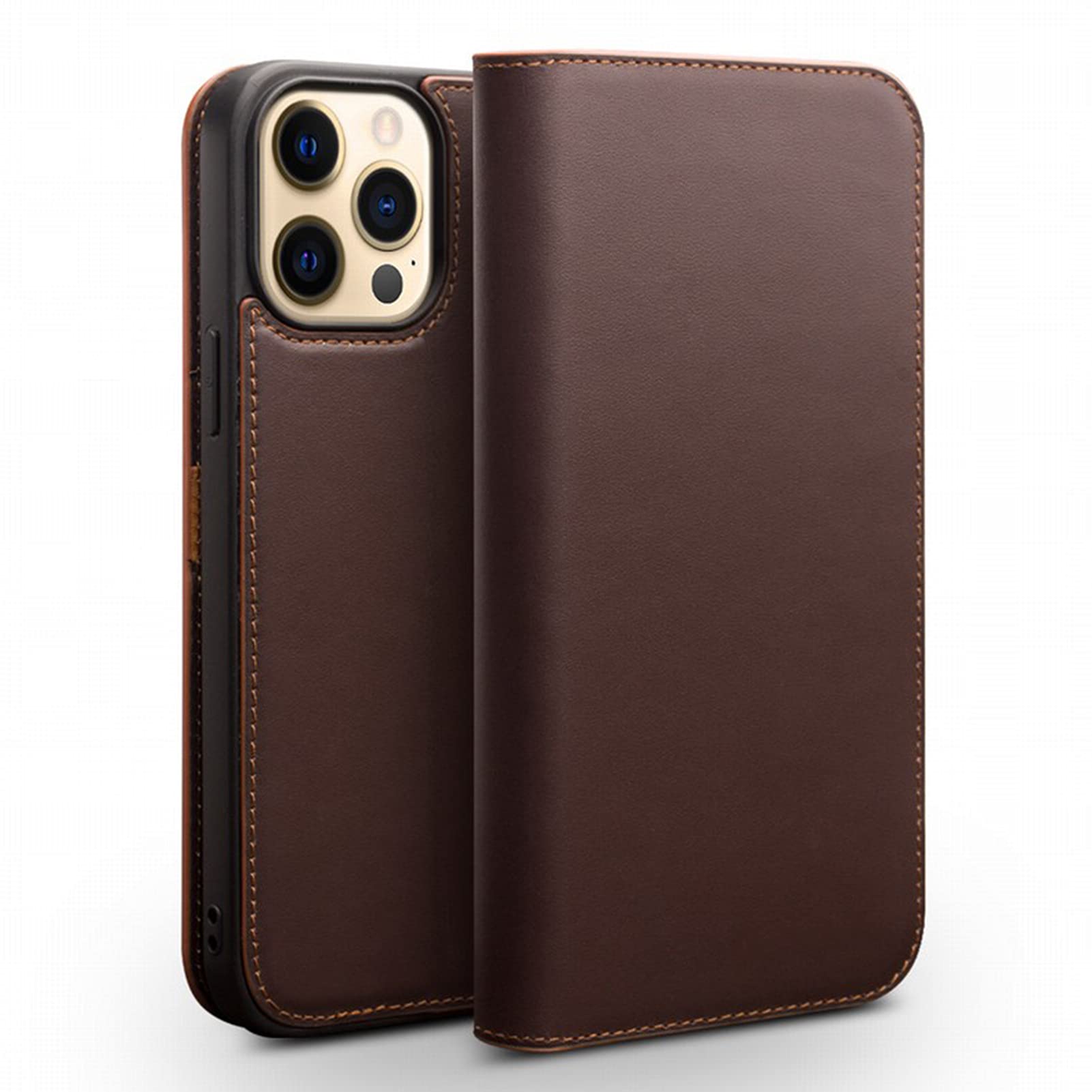 Premium Leather Wallet Phone Case for iPhone 13 Pro Max (6.7