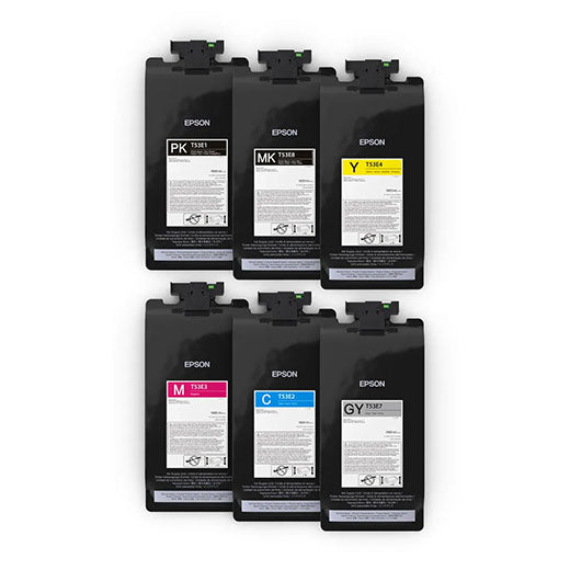 Epson UltraChrome PRO6 6-Color Ink Cartridge Set (1.6L) - P8570DL/T53EM20 | High-Quality Printer Ink for Professional Photo Printing & Graphic Design