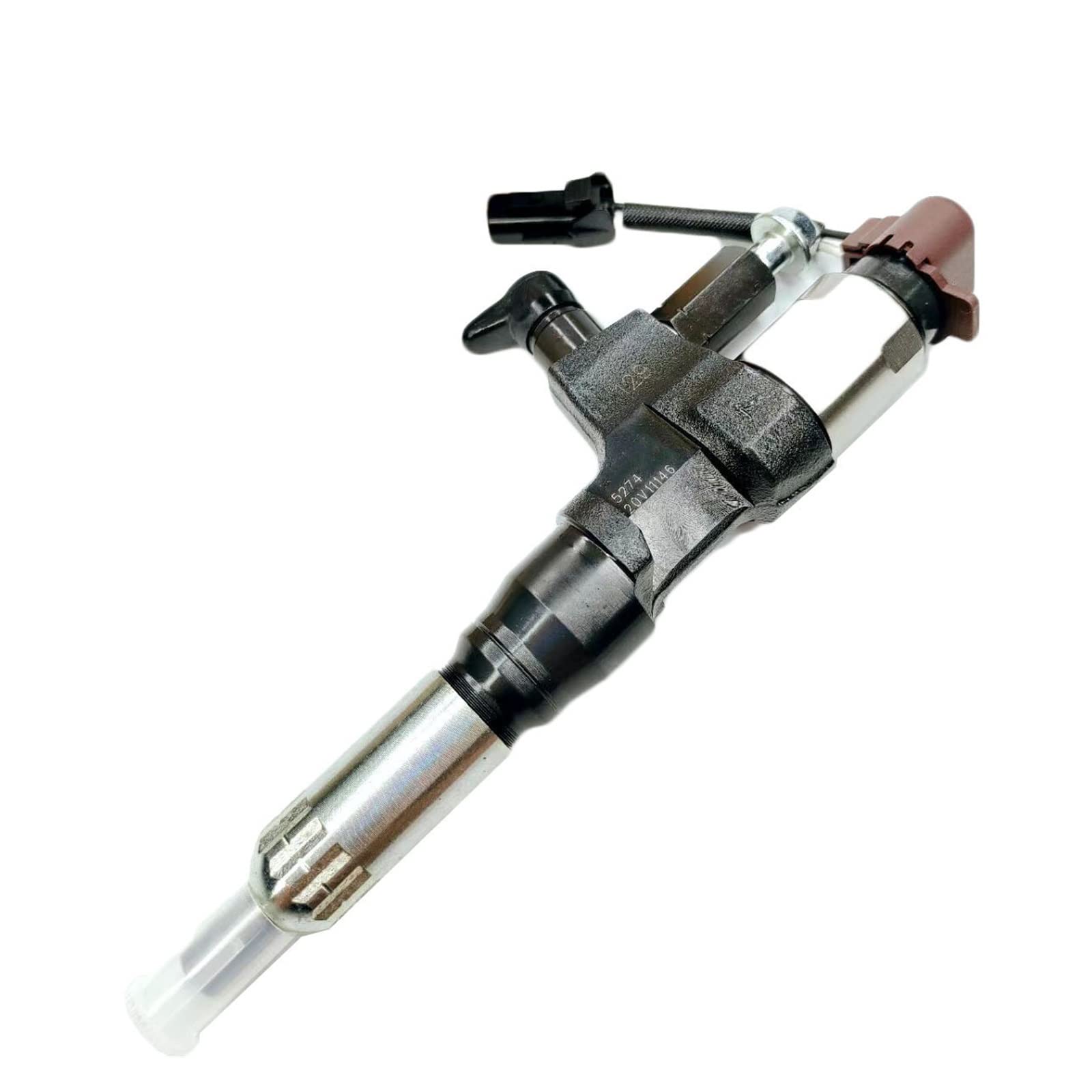 High-Performance MOUAJ Diesel Fuel Injector 295700-0130 23910-1145 - Compatible with Hino Truck K13C Engine - Direct Replacement for OEM 2957000130 239101145 - Automotive Fuel Injection System Upgrade for Better Engine Performance & Fuel Efficiency