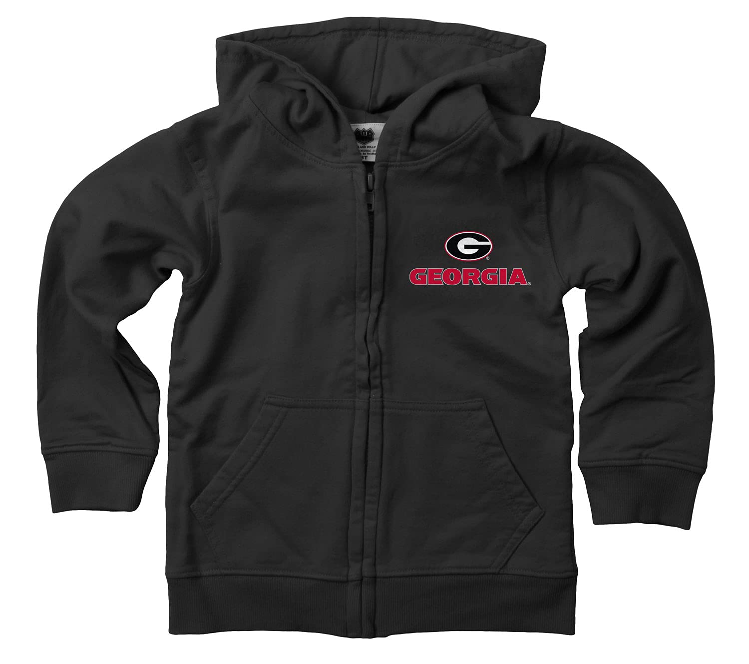 Wes and Willy Boys Zip Up Hoodie - Soft College Fleece Jacket for Kids & Teens - Perfect for School, Sports & Casual Wear