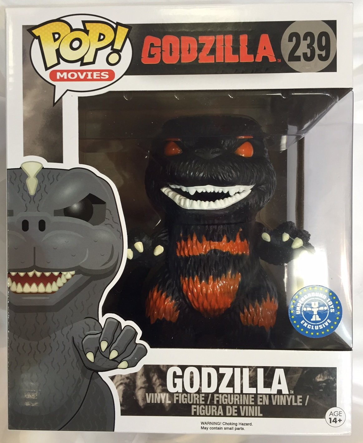 Exclusive Funko POP Vinyl: Burning Godzilla GTS 6