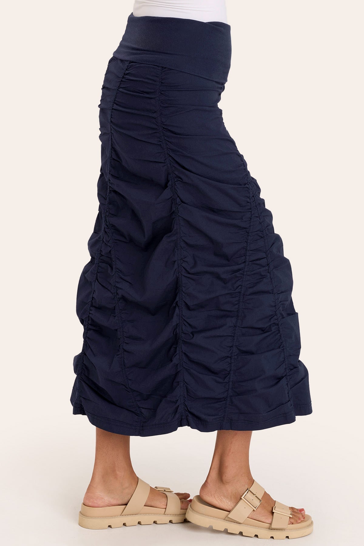 Stylish Gored Peasant Skirt for Women - Flowy Boho Maxi Skirt with Elastic Waist | Perfect for Summer, Beach, Festivals & Casual Outfits
