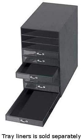 10-Drawer Black Jewelry Storage Organizer - Premium Jewelry Box for Necklaces, Rings & Earrings - Perfect for Bedroom, Closet & Travel Organization