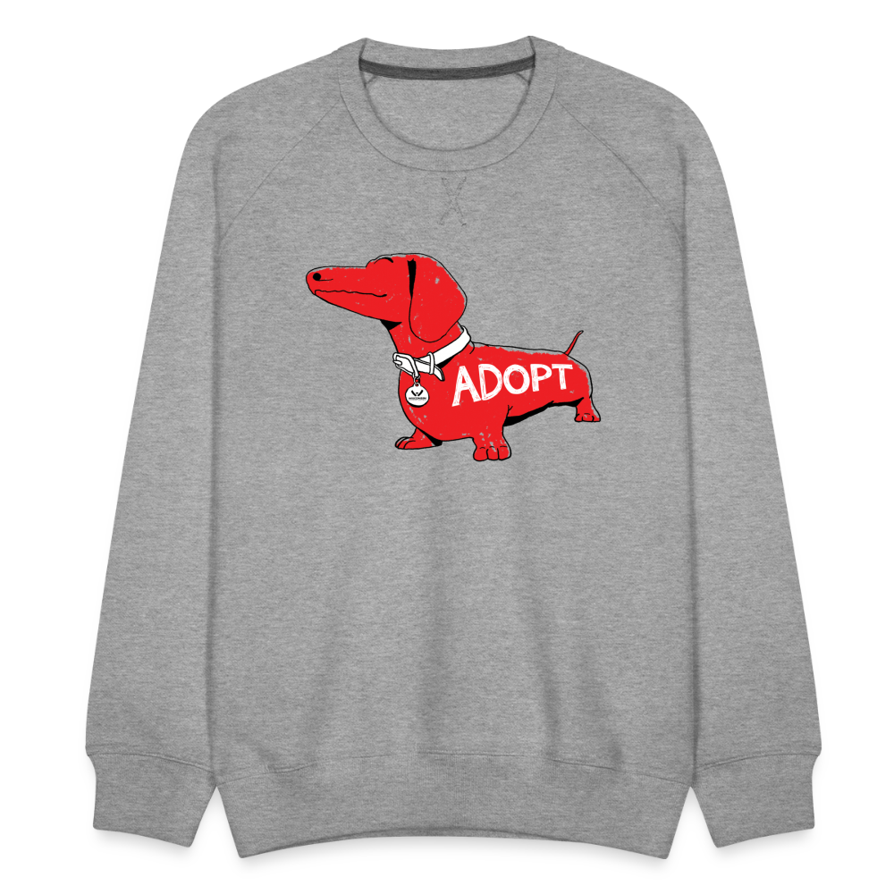 Big Red Dog Unisex Premium Sweatshirt - Soft Cotton Pullover Hoodie for Men & Women | Perfect for Casual Wear, Outdoor Activities & Gifts