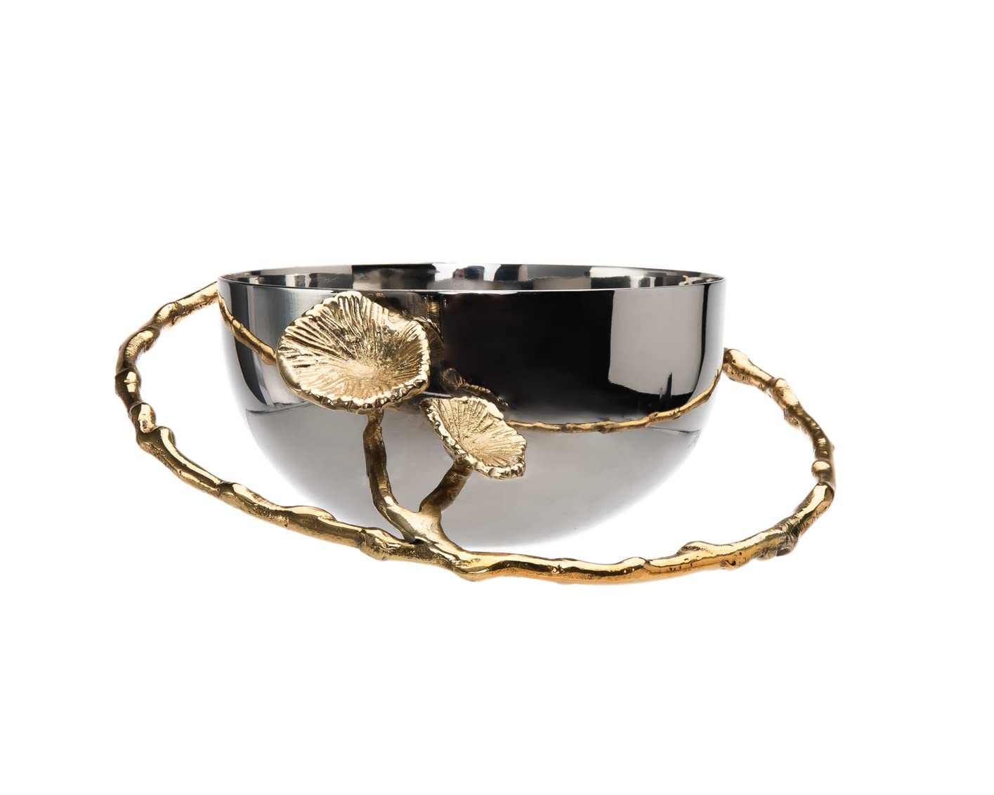 Godinger Mayfair Nut Candy Bowl - Elegant Trinket Holder & Candy Dish for Home Decor, Party Serving, and Holiday Display - Perfect for Living Room, Dining Table, and Gift Giving