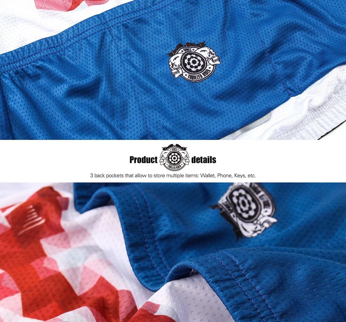 Men's Mountain Bike Short Sleeve Cycling Jersey - Breathable & Moisture-Wicking for Outdoor Sports | Perfect for Trail Riding, Road Cycling & Adventure Racing