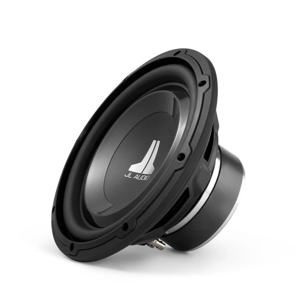 JL Audio 10W1v3-2 10-Inch W1 Series Single 2 Ohm Car Subwoofer - 300W RMS Power for Deep Bass - Perfect for Car Audio Systems & Home Theater Setups