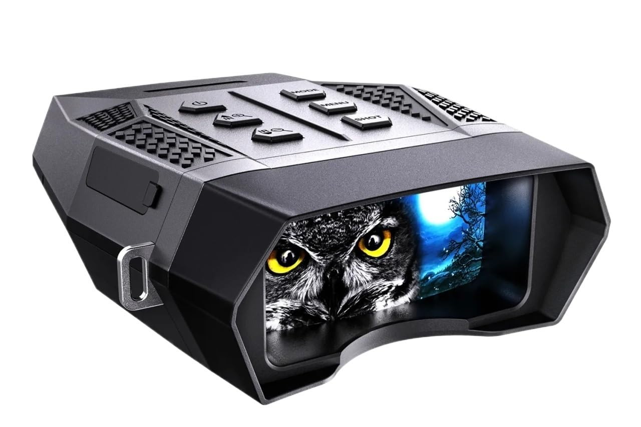 **HD Digital Night Vision Binoculars NV5000 – 2K Infrared Night Vision Goggles for Camping, Hunting & Wildlife Observation – 1312ft/400M Range with Video & Photography**    *(Perfect for Nighttime Adventures, Security Surveillance, and Outdoor Exploration)*